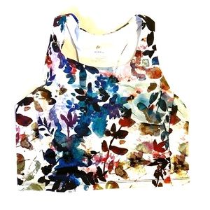 RBX Floral Sports Bra/Crop Top